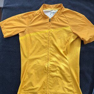 Yellow Specialized Women's Cycling Jersey (Medium)